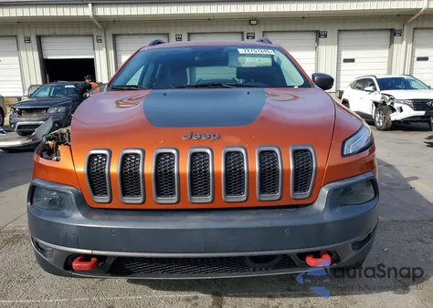 2014 Jeep Cherokee Trailhawk из США, поврежденный, VIN 1C4PJMBB4EW285341